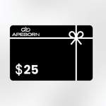 APE BORN $25.00 APE BORN $25 Gift Card