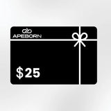$25 APE BORN Gift Card