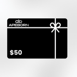 APE BORN $50.00 APE BORN Gift Card