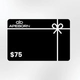 $75 APE BORN Gift Card
