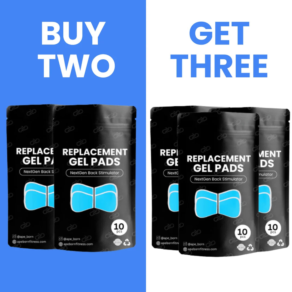 Back Stimulator Replacement Gels (10pcs)