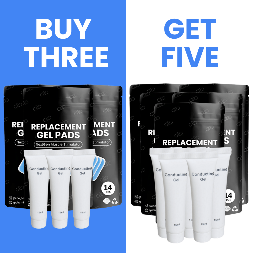 Stimulator Replacement Gel Pads & Conducting Gel (Subscription)