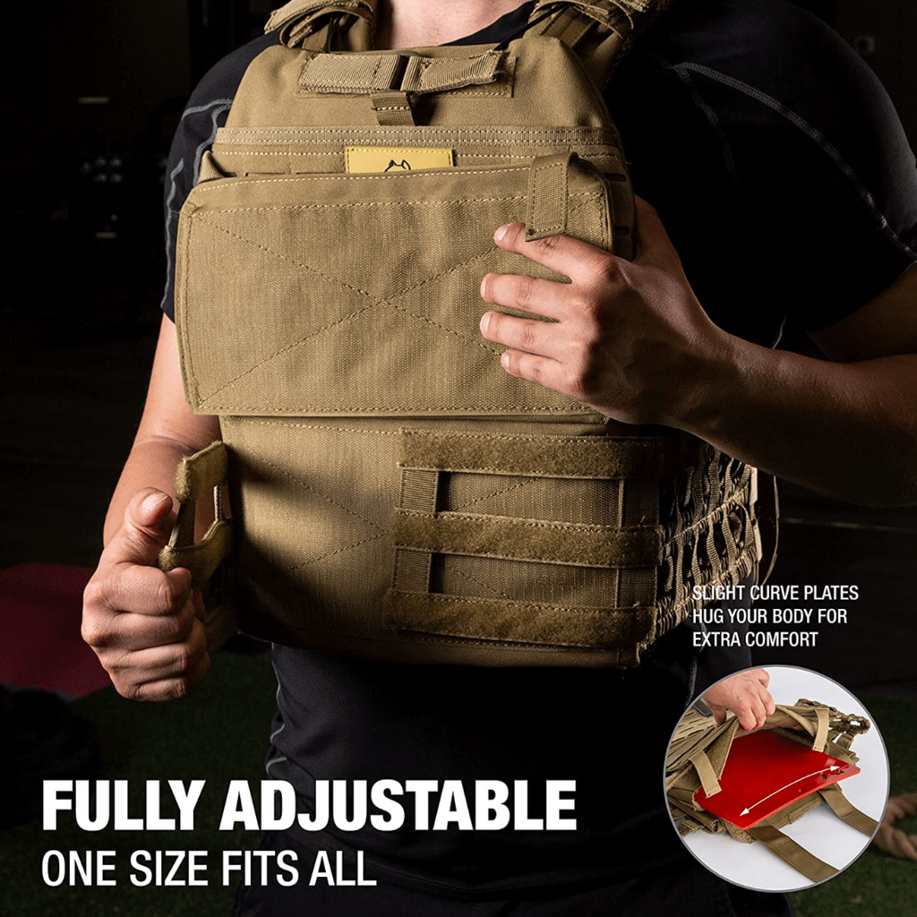 Adjustable Tactical Weighted Vest