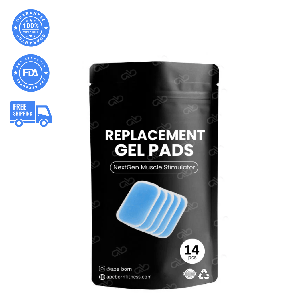 APE BORN Exercise & Fitness Replacement Gel Pads (14Pcs)