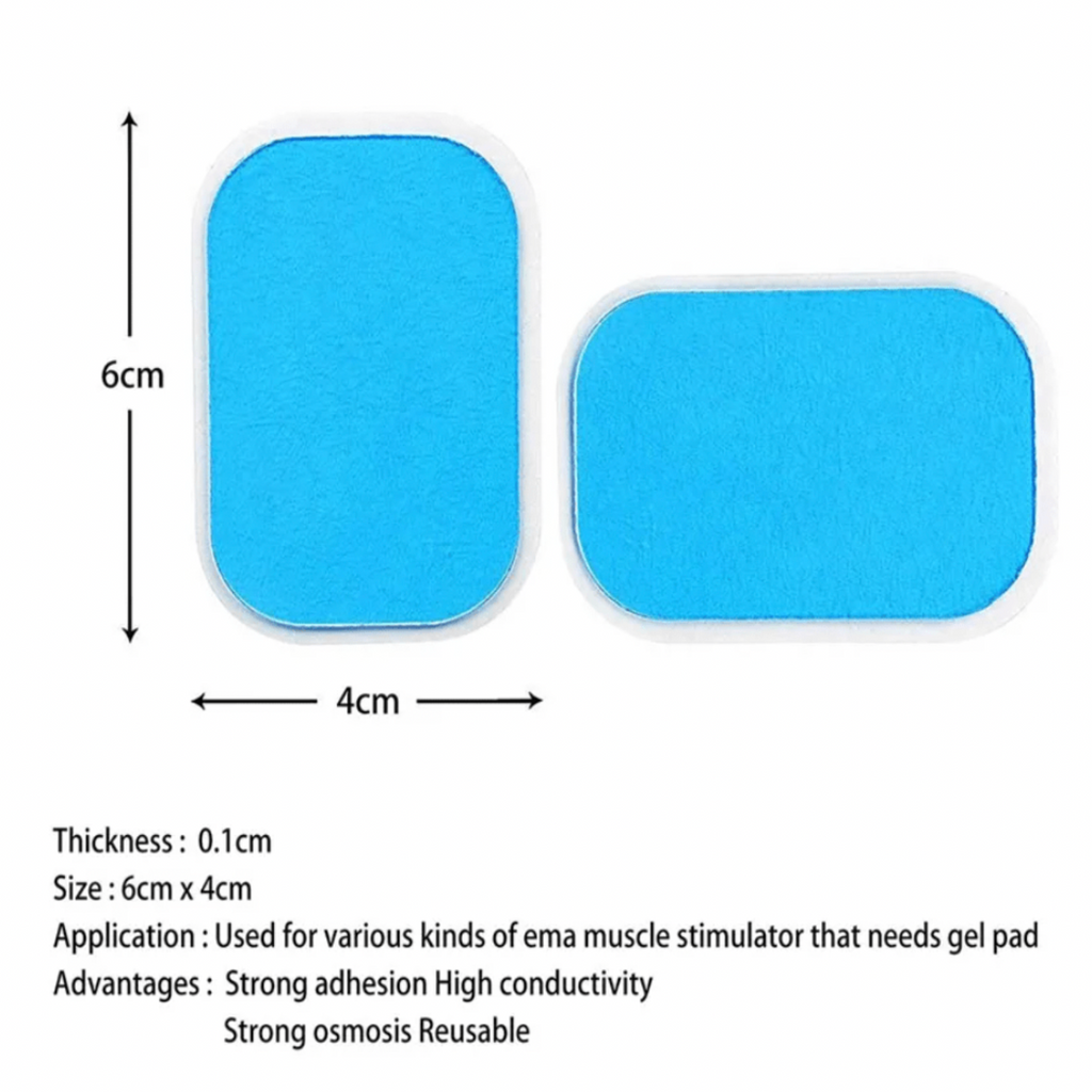 Glute Stimulator Replacement Gels (6pcs)