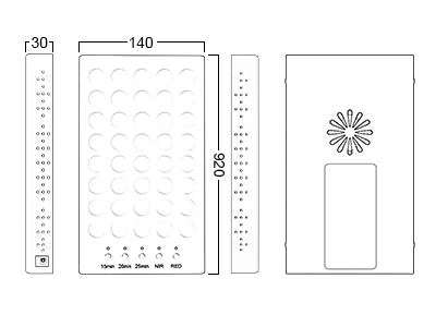 Handheld Red Light Panel