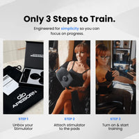 Ultra NMES Abs Stimulator (+2 FREE Arm Stimulators)