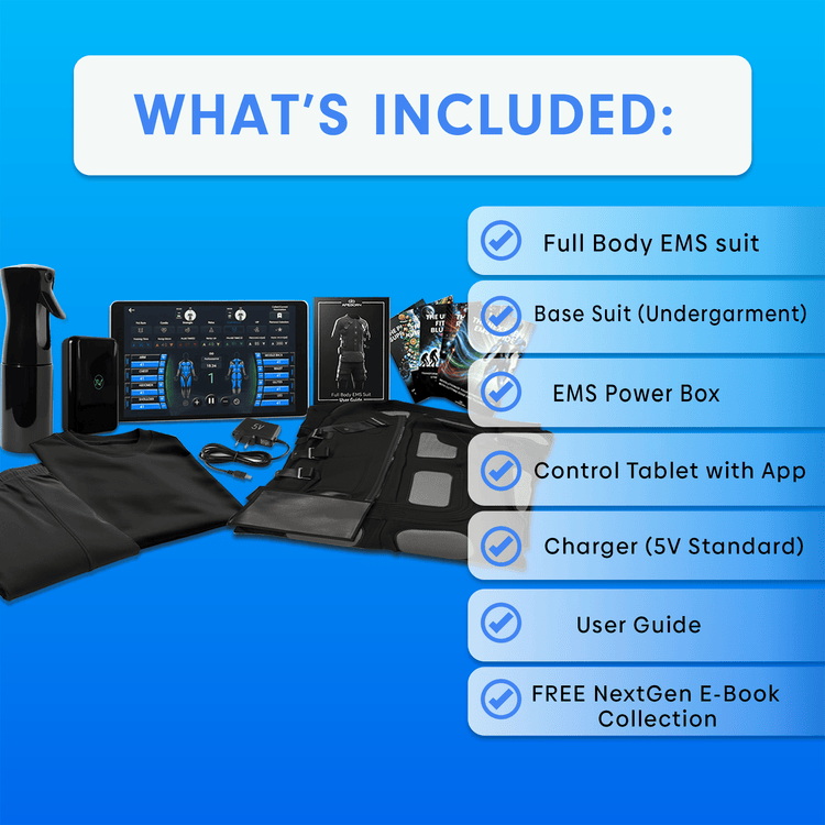 NextGen Full Body EMS Suit - Exercise on Autopilot