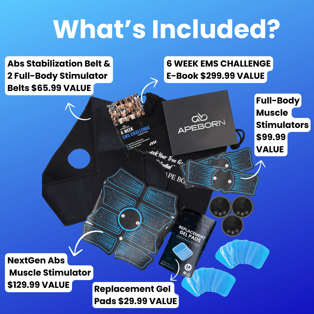 APE BORN NextGen Muscle Stimulator Transformation Kit