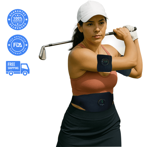 APE BORN NextGen Ultra EMS Muscle Stimulator - More Swing Power Through a Stronger Core